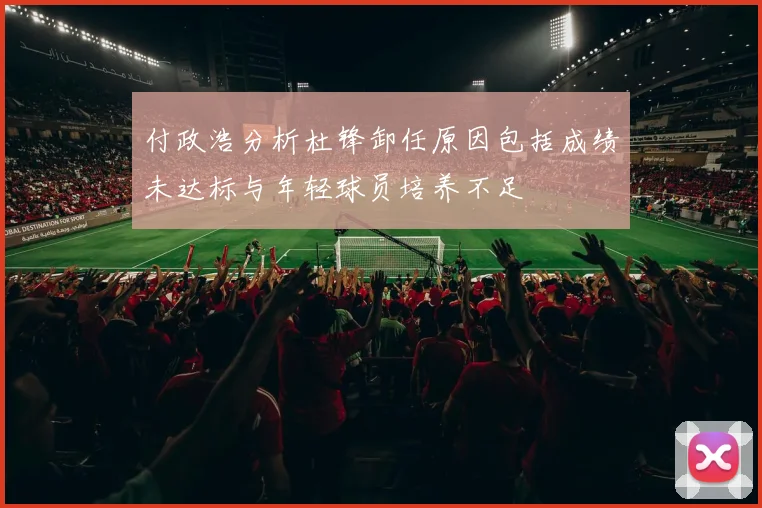 付政浩分析杜锋卸任原因包括成绩未达标与年轻球员培养不足